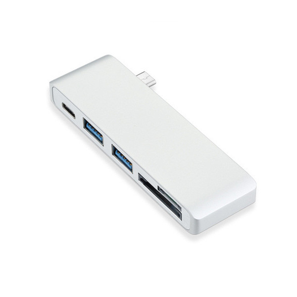 Hub Usb 3.0 Type C Multifunction USB HUB Converter For Macbook Pro SD/TF Reader Adapter For Samsung For Google