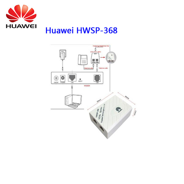 Huawei HWSP - 368 high frequency low frequency sound signal VDSL splitter and the computer signal filter