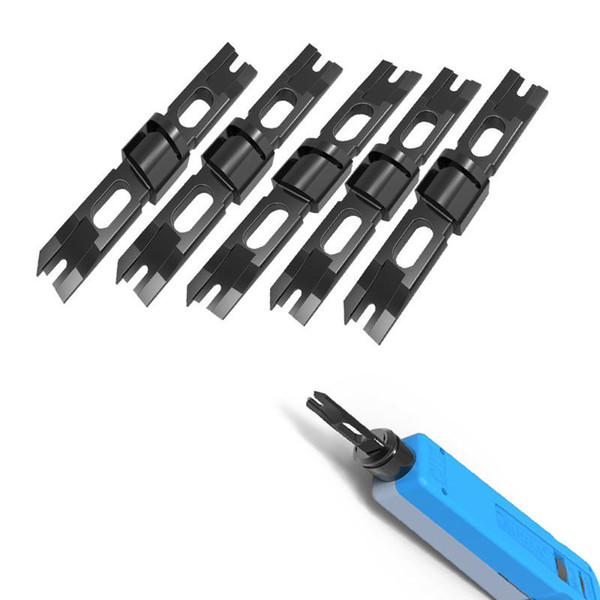 5 PACK Tools Part Blade for 110/88 Punch Down Impact Tools Patch Panel Wire Cut