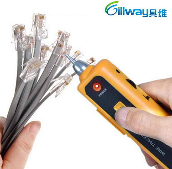 DHL free High Quality RJ11 RJ45 Cat5 Cat6 Telephone Wire Tracker Tracer Toner Ethernet LAN Network Cable Tester Detector Line Finder