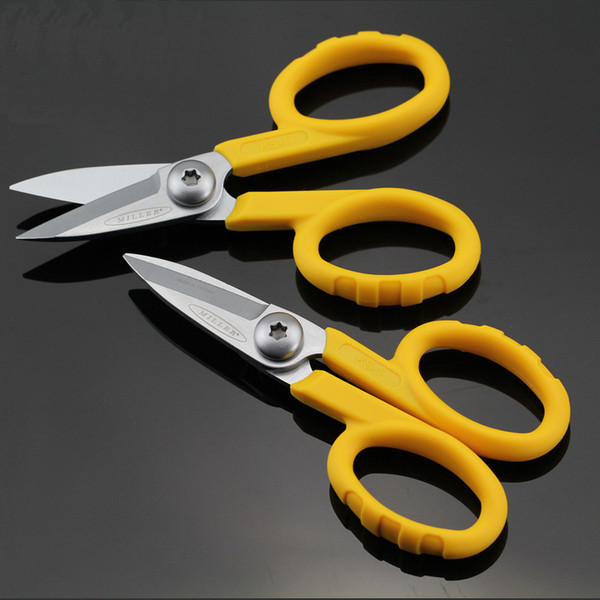 10pcs/lot Original MILLER KS-1 Kevlar Shears 80671 Optical Fiber Cable kevlar scissors kevlar cutter FTTH tools