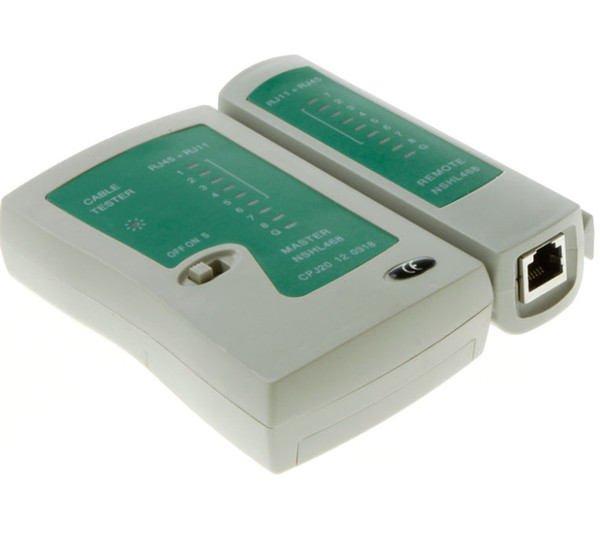 Professional Network Cable Tester RJ45 RJ11 RJ12 CAT5 UTP LAN Cable Tester Networking Tool Wholesale Retail ZPG211