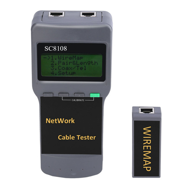 Freeshipping CAT5 RJ45 Network Cable Tester Breakpoint Finder Length Test Rangefinder