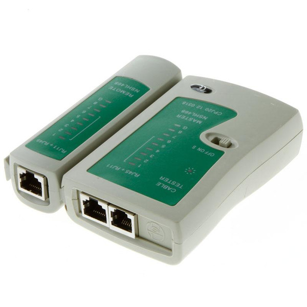 Professional Network Cable Tester RJ45 RJ11 RJ12 CAT5 UTP LAN Cable Tester Networking Tool Wholesale Retail