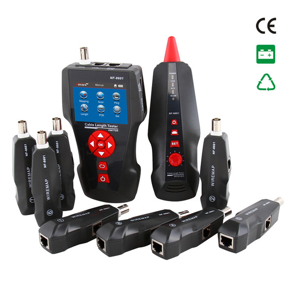 Wire Tracker POE PING Ethernet Tester LAN Cable tracer Tester RJ11 RJ45 BNC Cable Fault locator