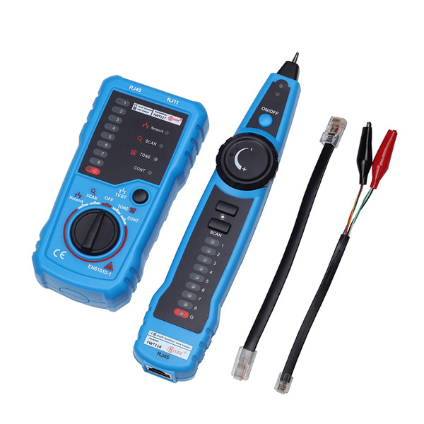 Brand new and high quality! BSIDE FWT11 multi-functional handheld cable testing tool RJ45 RJ11 Network Wire Tracker Tester