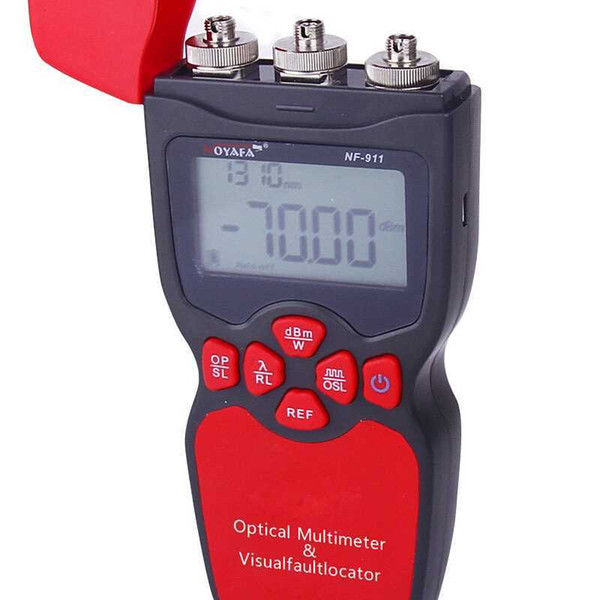 Noyafa NF-911 3-in-1 Handheld Optical Multimeter Optical Fiber Tester Optical Power Meter Visual Fault Locator Light source (no battery)