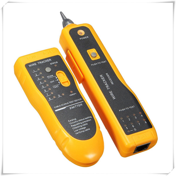 Wire Tracker Line Finder Cable Tester for Network Cable Collation Telephone Line Test with Low Battery Capacity Indication