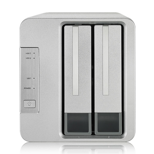 wholesale 2bay NAS personal cloud storage 2Gb memory G-Ethernet port Rsync Ftp server Raid function BOD/Single Safe module