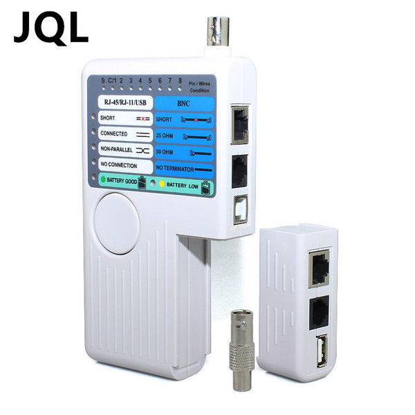 Multifunction New Remote cable tester RJ11 RJ45 USB BNC LAN Network Cable Tester For UTP STP LAN Cables