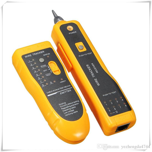 Wire Tracker Line Finder Cable Tester for Network Cable Collation Telephone Line Test with Low Battery Capacity Indication
