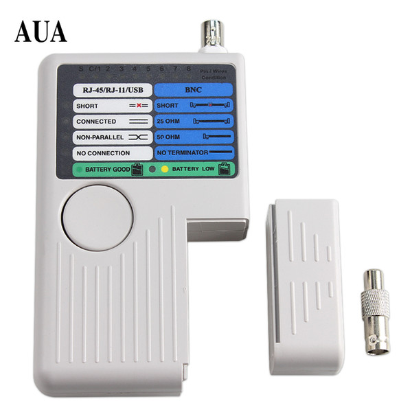 New Remote RJ11 RJ45 USB BNC LAN Network Cable Tester For UTP STP LAN Cables Tracker Detector Top Quality Tool