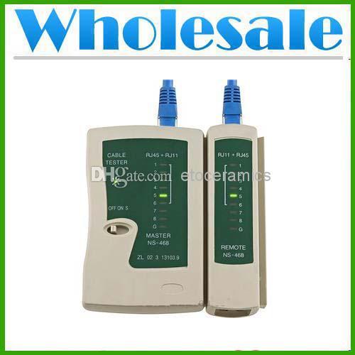 Wholesale RJ45 RJ11 Cat5e Cat6 Network Lan Cable Tester Test Tool Lots1000