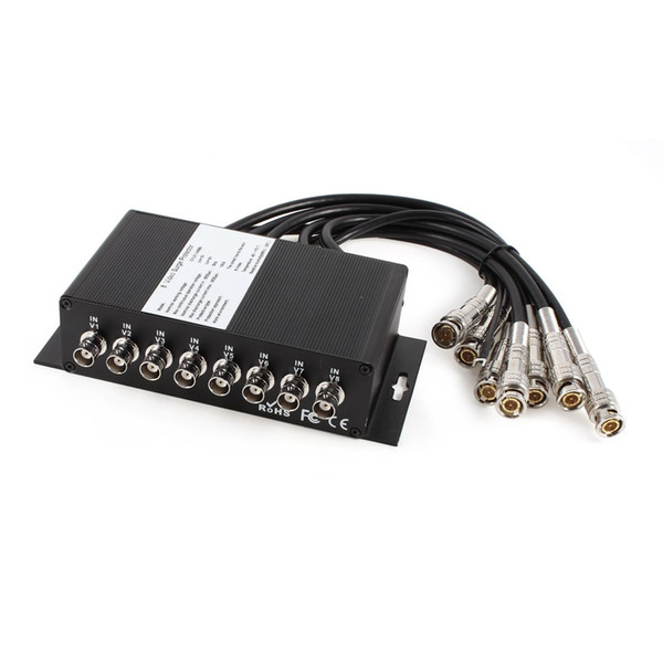 Freeshipping 8 Channel CCTV Video DVR M/F 8 Road Surge Protector Arrester