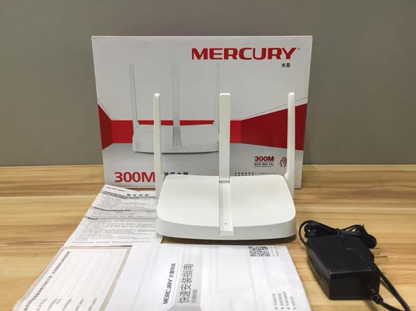 The mercury MW313R tri-antenna 300M wireless router for home wall-through WiFi broadband