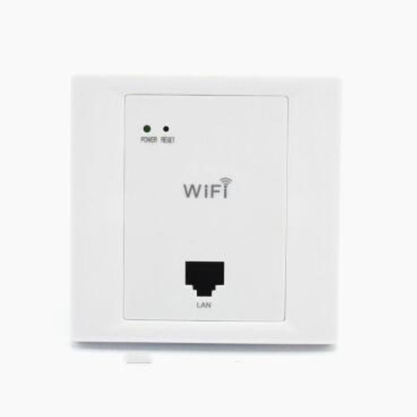 ANDDEAR White Wireless WiFi in Wall AP High Quality Hotel Rooms Wi-Fi Cover Mini Wall-mount AP Router Access Point