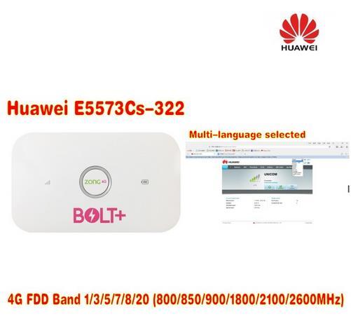 Huawei e5573cs-322 4g wifi router 150mbps 4g mifi pocket router