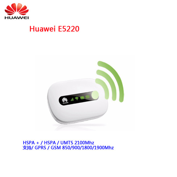 Unlocked Huawei E5220 Vodafone R206 21.6Mbps 3G HSPA+ UMTS 900/2100MHz Wireless Router Pocket WiFi Mobile Hotspot PK B970b E586