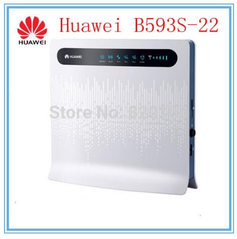 Free shipping HUAWEI B593 4G WIFI Router unlocked 4G 150Mbps LTE CPE wireless gateway B593s-22