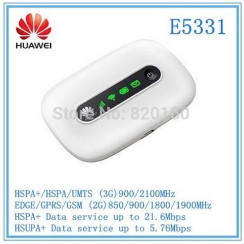 Original Unlocked Huawei E5331 21M 3G WCDMA/GSM HSPA+ Wireless Router Pocket WiFi Mobile Hotspot