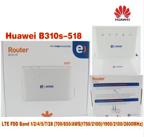 Huawei B310S-518 4G LTE CPE with LTE Category plus 2pcs antenna