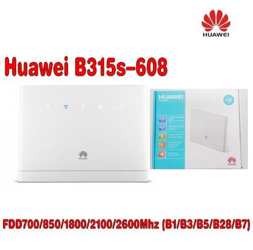 Huawei wireless router- B315s-608 4G cpe Router +4g antenna