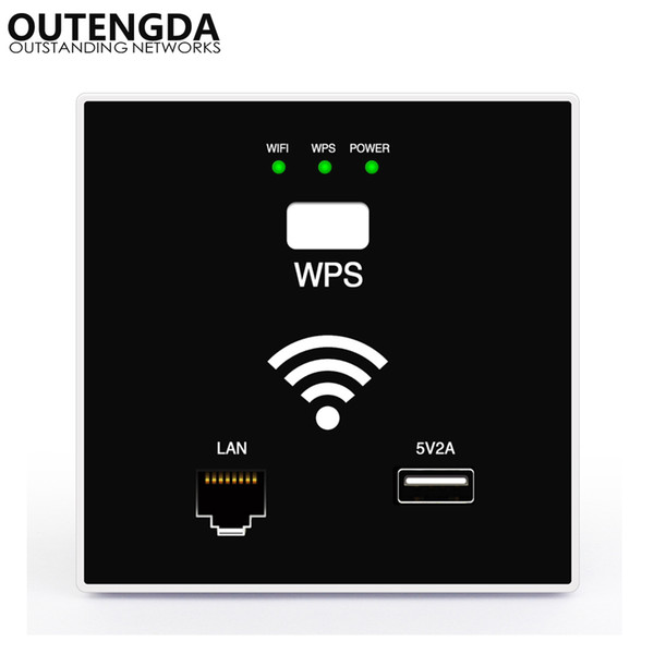 300Mbps Best reliable design POE 100v/220v in wall AP WiFi Access Point for hotel wifi hotspot WISP WPS wireless AP router for hotel