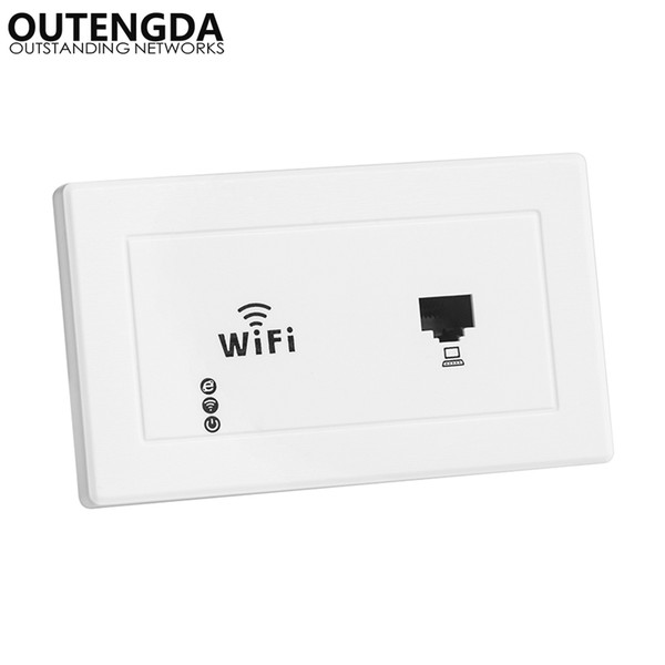 300Mbps 118/120 type In-Wall Wireless AP for Hotel Domitory Office Rooms USB Charge Interface Access Point Socket WiFi Extender Router