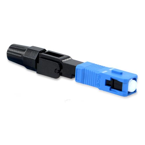 SM SC/UPC fast connector RoHS standard and plastic type for FTTX project 50pcs per lot