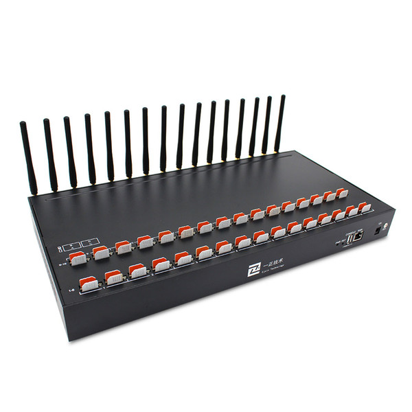 Hot bulk sms gsm modem 16 ports 64 sim cards sms sending and receiving Ejoin tech