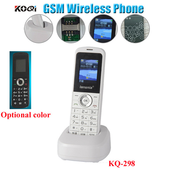 GSM portable telephone quad band 850/900/1800/1900MHZ GSM wireless handheld phone for office family mine remote mountain use