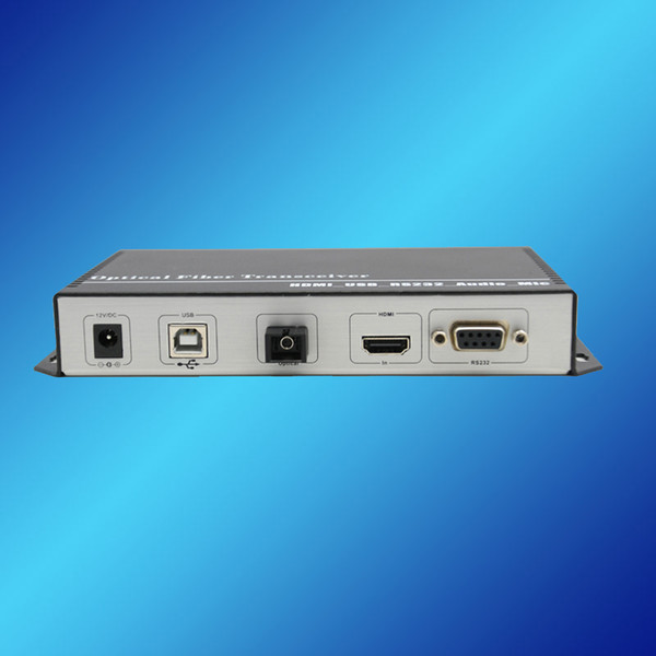 PC Signal over Fiber Extender, 20km, Single Mode, Single Fiber; PC Signal to Optic Media Converter; PC Signal Extender