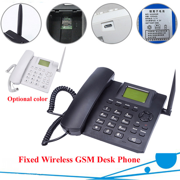 GSM Telephone Desk phone Wireless Phone GSM 850/900/1800/1900 support English, Russian,French,German,Estonian,Spanish,Portuguese