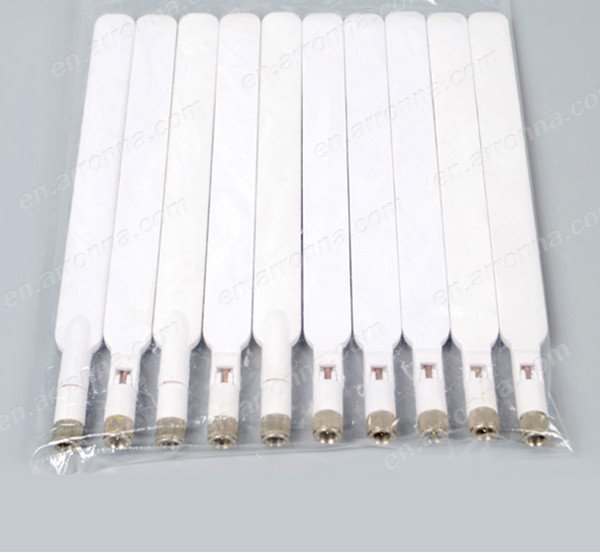 Factory-hot sale 5dbi ABS white 4g lte indoor omni SMA male connector for modem huawei router