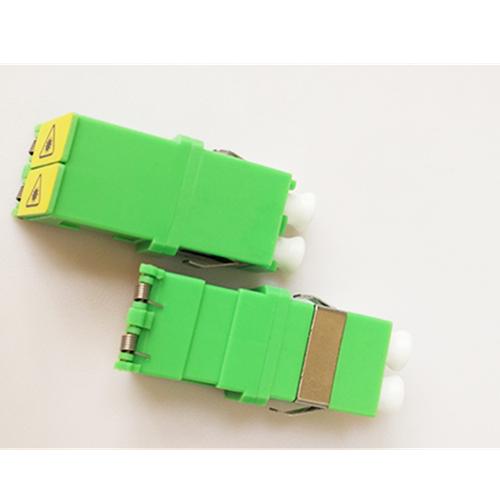 SM SHUNT Duplex LC APC Female to Female Optical fiber Adaptor for telecommunication 50pcs per lot