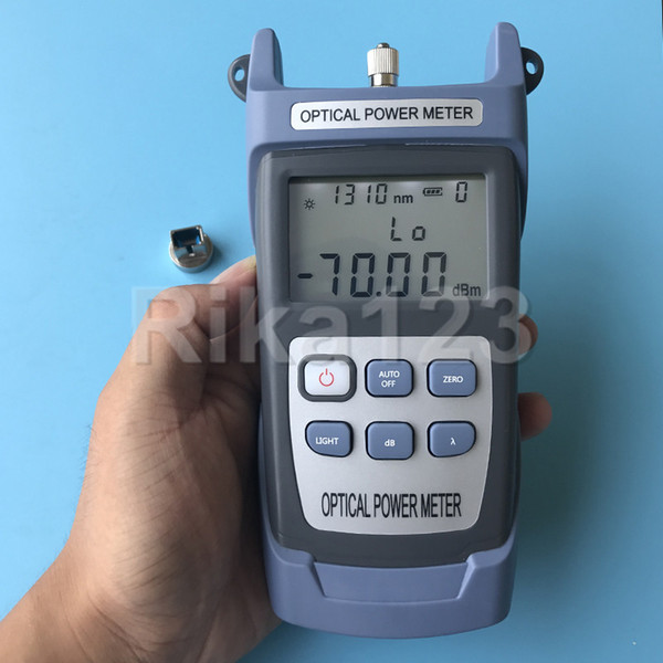 Free shipping FTTH Fiber Optical Power Meter KING-60S Fiber Optical Cable Tester -70dBm~+10dBm OPM