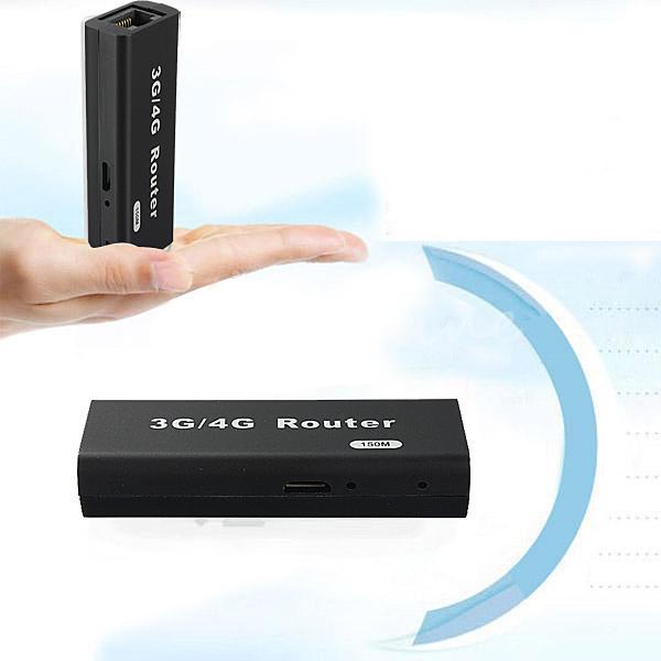 Whosale Universal Portable 3G WiFi Router Wlan Hotspot LAN Client for AP 150Mbps RJ45 USB Wireless Adapter Repeater For Mac iOS Android