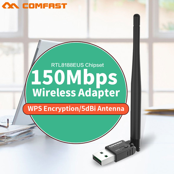 150mbps usb wifi ethernet adapter 802.11n wireless wifi antenna 5dbi usb pc wi fi dongles signal usb lan card adaptor CF-WU755p