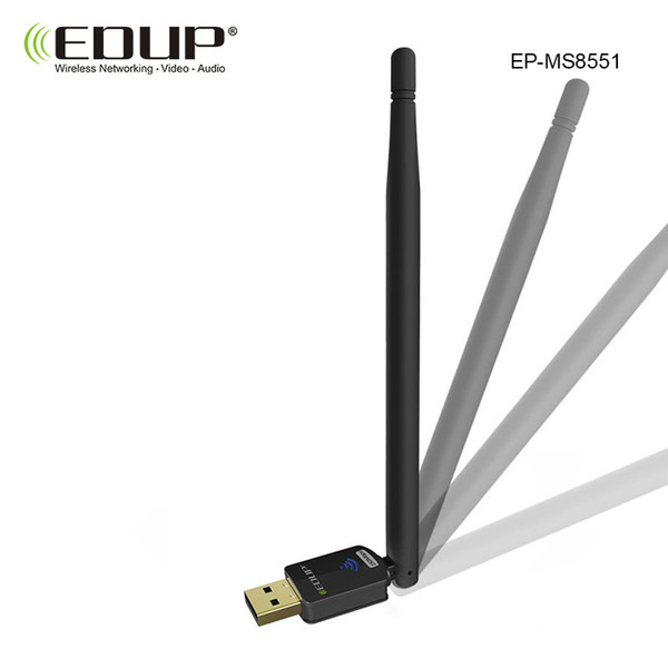 usb wireless adapter wifi 802.11n 150mbps usb wireless wifi network card EP-MS8551 wifi receiver antenna 6dbi