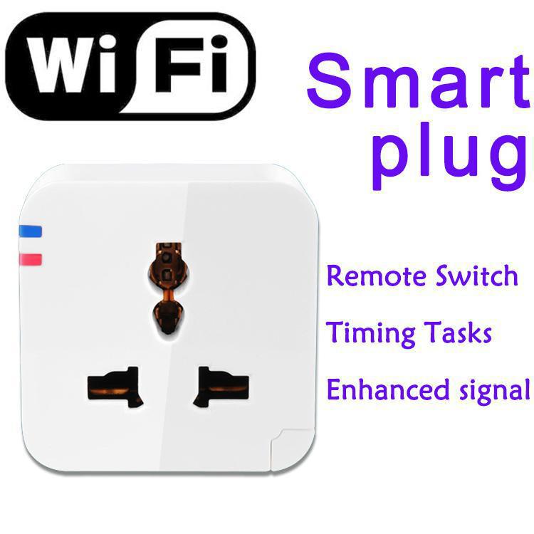 Timing Tasks Switch Wireless WIFI Smart Socket plug Power Switch Home Automation Switch for Android,Apple iPhone, iPad and iPod touch