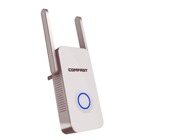 Wi-Fi Finders 1200Mbps Comfast Gigabit WiFi Repeater Router Access Point WiFi Range Extender 2*3dBI Antennas 5.8Ghz Wi fi Signal Amplifer