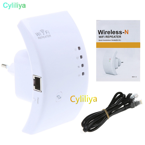 US UK AU EU Wireless Wifi Repeater 300Mbps Extender 802.11n b g 2.4GHz WPA2, WPA and WEP WLAN Network Router Range Booster Wifi Finder