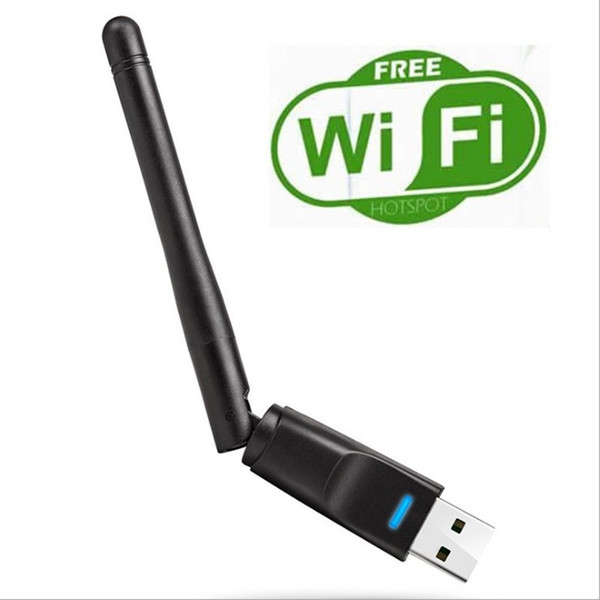 150Mbps Ralink 5370 usb wifi with high power 2dbi antenna for mag250 USB Wireless WiFi Adapter for IPTV SET TOP BOX MAG 250