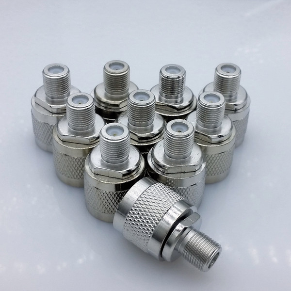 10pcs/lot N-Type to F Connector N Male to F Female RF Coaxial Adapter Connector Free shipping