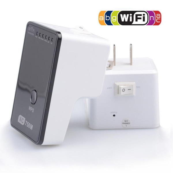 AC750 Dual Band Wireless Wifi Repeater Routers 802.11ac Network 750M Router Range US/EU/AU Plug