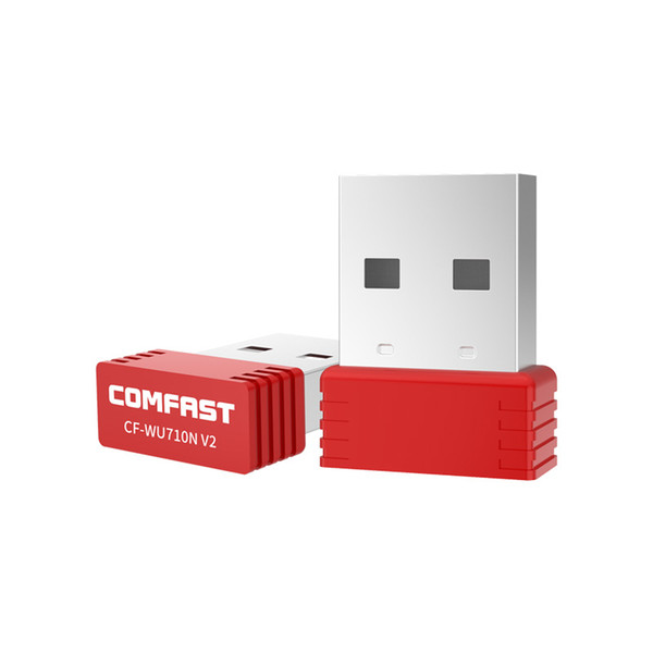 Comfast CF-WU710V2 Portable Upgraded Mini usb adapter 150Mbps Mini usb wifi wireless lan network card adapter dongle