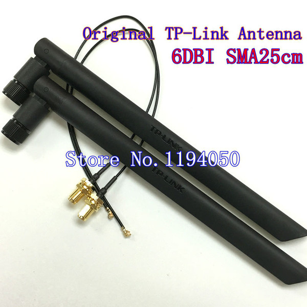 Freeshipping Sma interface 6db omni antenna d-link wireless router wireless network card .4GHz 5GHz 5.8GHz Dual Band WiFi RP-SMA Antenna