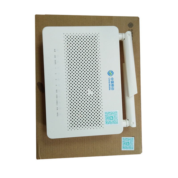 HOT sell HUAWEI HS8546V5 FTTH GPON ONU ONT 4GE 4Port+1TEL+2USB With 2.4G&5G Dual-Band WiFi, English Interface With Mobile Logo