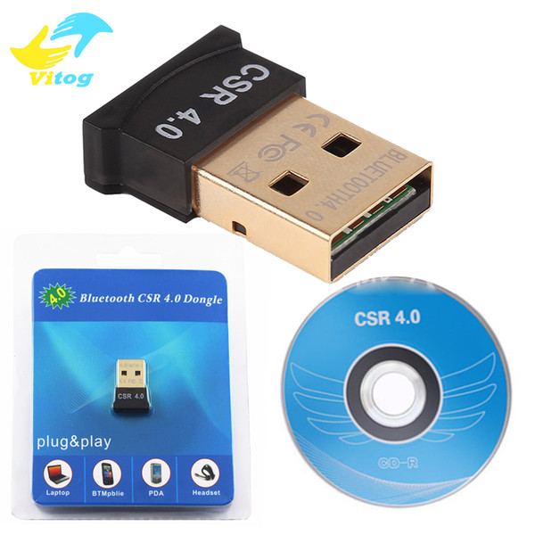 USB Wireless Bluetooth Adapter V4.0 Bluetooth Dongle Music Receiver Adaptador Bluetooth Transmitter For Computer PC