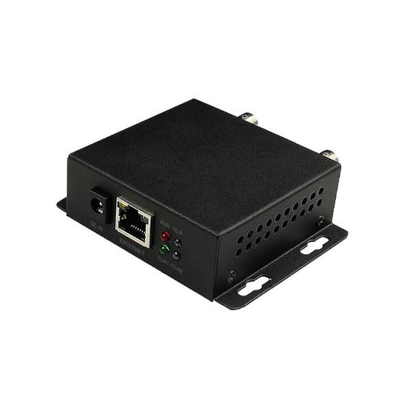 IP network dual coaxial transmitter industrial security monitoring twisted pair transmitter